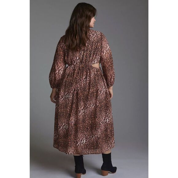 Anthropologie - Floral Cut-Out Midi Dress
Ranna Gill size XL - Picture 7 of 11